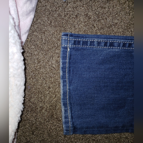 Women's Miss Me Boot Cut Blue Jeans - Picture 8 of 9